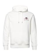 Reg Medium Archive Shield Hoodie White GANT