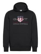 Reg Archive Shield Hoodie Black GANT