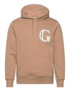 G Graphic Hoodie Beige GANT