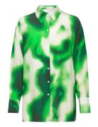 Slfclaudine Ls Shirt B Green Selected Femme