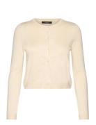 Vmglory Ls O-Neck Short Cardigan Ga Cream Vero Moda