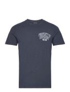 Athletic College Graphic Tee Navy Superdry