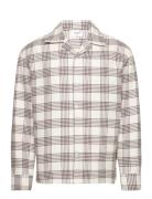 Waffle Check Resort Shirt Cream Filippa K