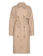 Vmdoreen Long Trenchcoat Boos Beige Vero Moda