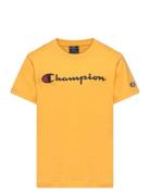 Crewneck T-Shirt Yellow Champion