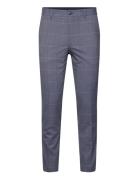 Slhslim-Liam Blue Check Trs Flex Blue Selected Homme