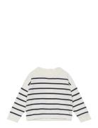 Stripe Pattern Sweater Patterned Mango