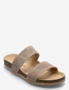 Biabetricia Twin Strap Sandal Beige Bianco