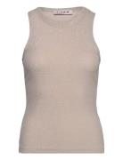 Eva Tank Top Beige A-View