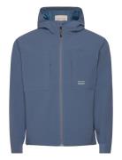 Hooded Windbreaker Blue Revolution