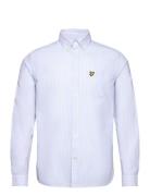 Stripe Oxford Shirt Blue Lyle & Scott