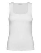 Vikenza U-Neck S/L Tank Top - Noos White Vila