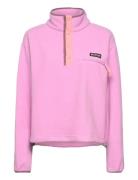 Helvetia Cropped Half Snap Pink Columbia Sportswear