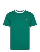 Ringer T-Shirt Green Lyle & Scott
