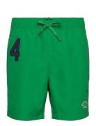 Vintage Polo 17Inch Swim Short Green Superdry