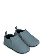 Eliot Leather Slipper Blue Liewood