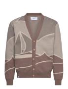 Sailaway Cardigan Brown Makia