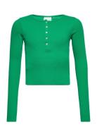 T-Shirt Long-Sleeve Green Sofie Schnoor Young