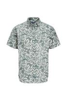 Jorlafayette Aop Shirt Ss Ln Green Jack & J S