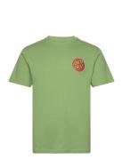 Classic Dot Chest T-Shirt Green Santa Cruz
