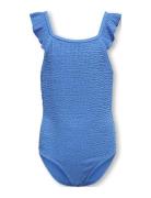 Kogtropez Structure Swimsuit Acc Blue Kids Only