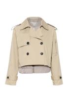 Marikb Short Jacket Beige Karen By Simonsen