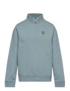 Quarter Zip Pullover Blue Lyle & Scott