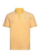 Polo With Detailed Collar Yellow Tom Tailor