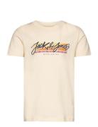 Jortampa Fastrunner1 Tee Ss Crewneck Jnr Cream Jack & J S