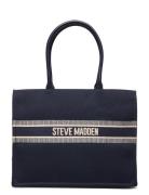 Bknox-Sm Tote Navy Steve Madden