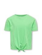 Kogmay S/S Knot Top Jrs Green Kids Only