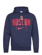 Boston Red Sox Men's Nike Mlb Club Slack Fleece Hood Navy NIKE Fan Gea...