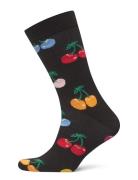 Cherry Sock Black Happy Socks
