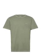 Sunfaded Ss T-Shirt Khaki GANT