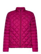 Diamond-Quilted Puffer Coat Pink Lauren Ralph Lauren