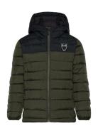 Repreve ? Rib Stop Quilted Jacket T Khaki Knowledge Cotton Apparel