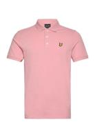 Plain Polo Shirt Pink Lyle & Scott