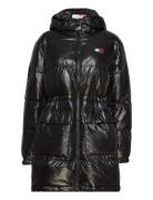 Tjw Midi Alaska Puffer Black Tommy Jeans