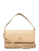 Th Monotype Shoulder Bag Beige Tommy Hilfiger