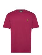 Plain T-Shirt Burgundy Lyle & Scott