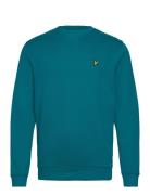 Crew Neck Sweatshirt Blue Lyle & Scott