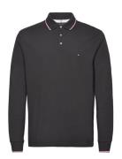 1985 Rwb Tipped Slim Ls Polo Black Tommy Hilfiger