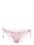 Fleurine Low-Waist Bikini Bottoms Pink Malina