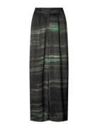 Briana - Shadow Pleat Wide Pant Green Rabens Sal R