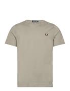 Crew Neck T-Shirt Grey Fred Perry