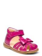 Sandals - Flat - Closed Toe Pink ANGULUS