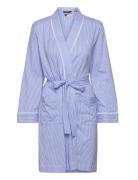 Lrl Kimono Wrap Robe Blue Lauren Ralph Lauren Homewear