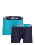 Puma Boys Basic Boxer 2P Blue PUMA