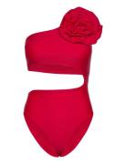Satccras Swimsuit Red Cras