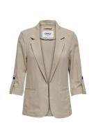 Onlcaro 3/4 Unlined Blazer Cc Tlr Beige ONLY